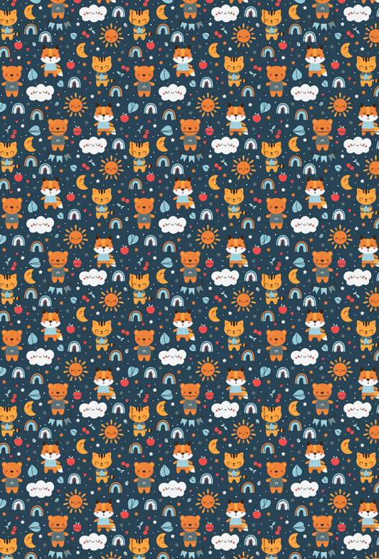 Animal Pattern Dark - TILLY'S TUBES