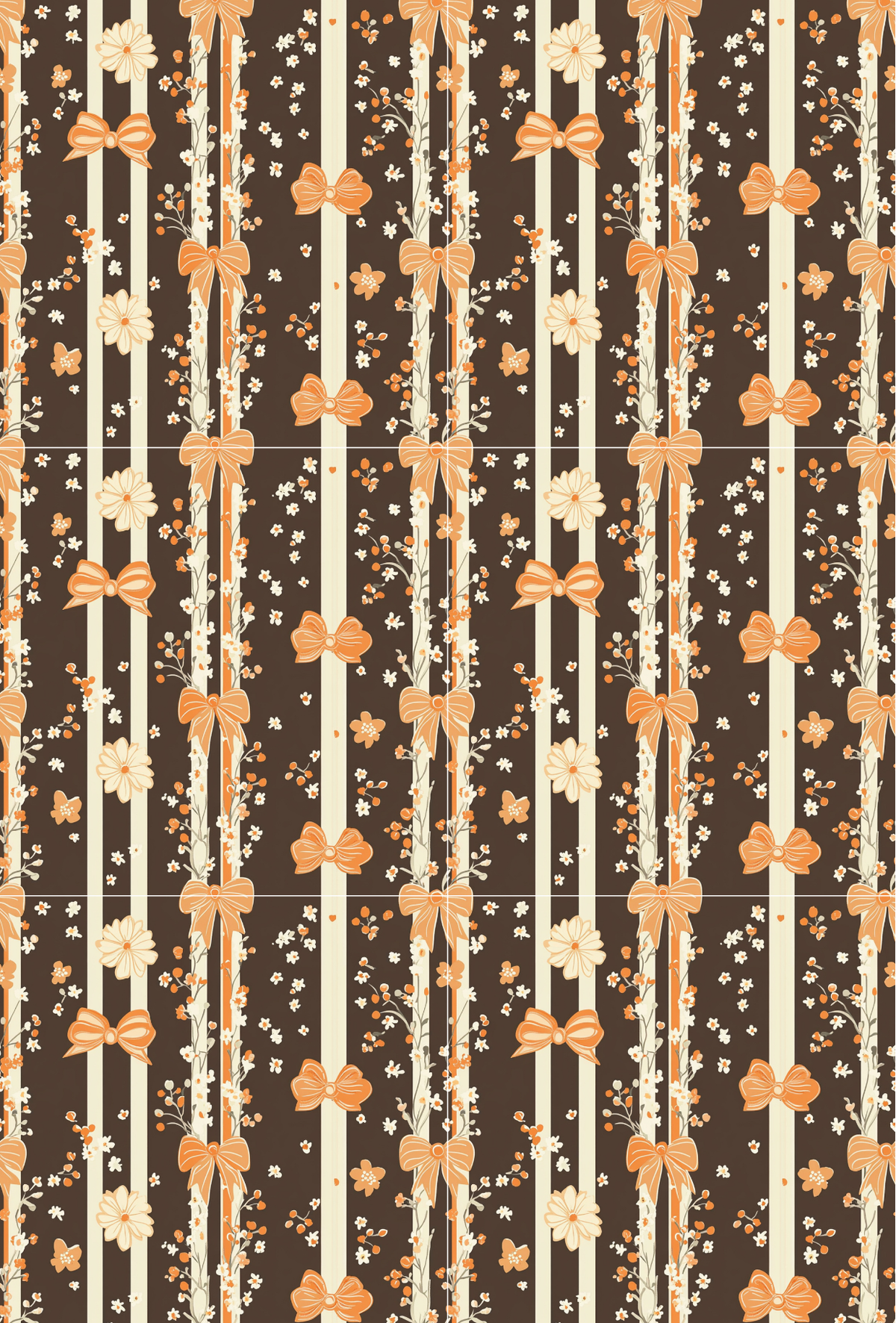 Autumn Bows Striped 2 - TILLY'S TUBES
