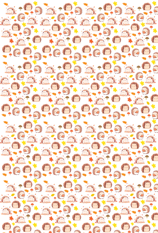 Autumn Hedgehog Tape - TILLY'S TUBES 