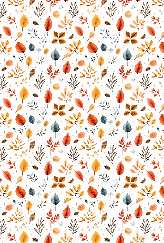 Autumn Leaves Coloured Tape - TILLY'S TUBES