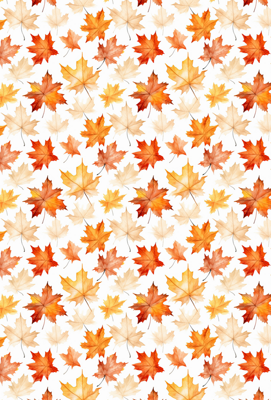 Autumn Oak Leaves Tape - TILLY'S TUBES