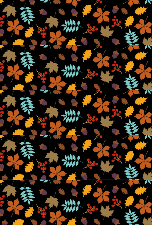 Autumn Pattern Dark Tape - TILLY'S TUBES