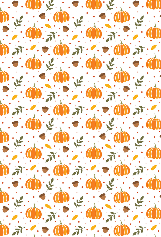 Autumn Pumpkins and Acorns - TILLYS TUBES
