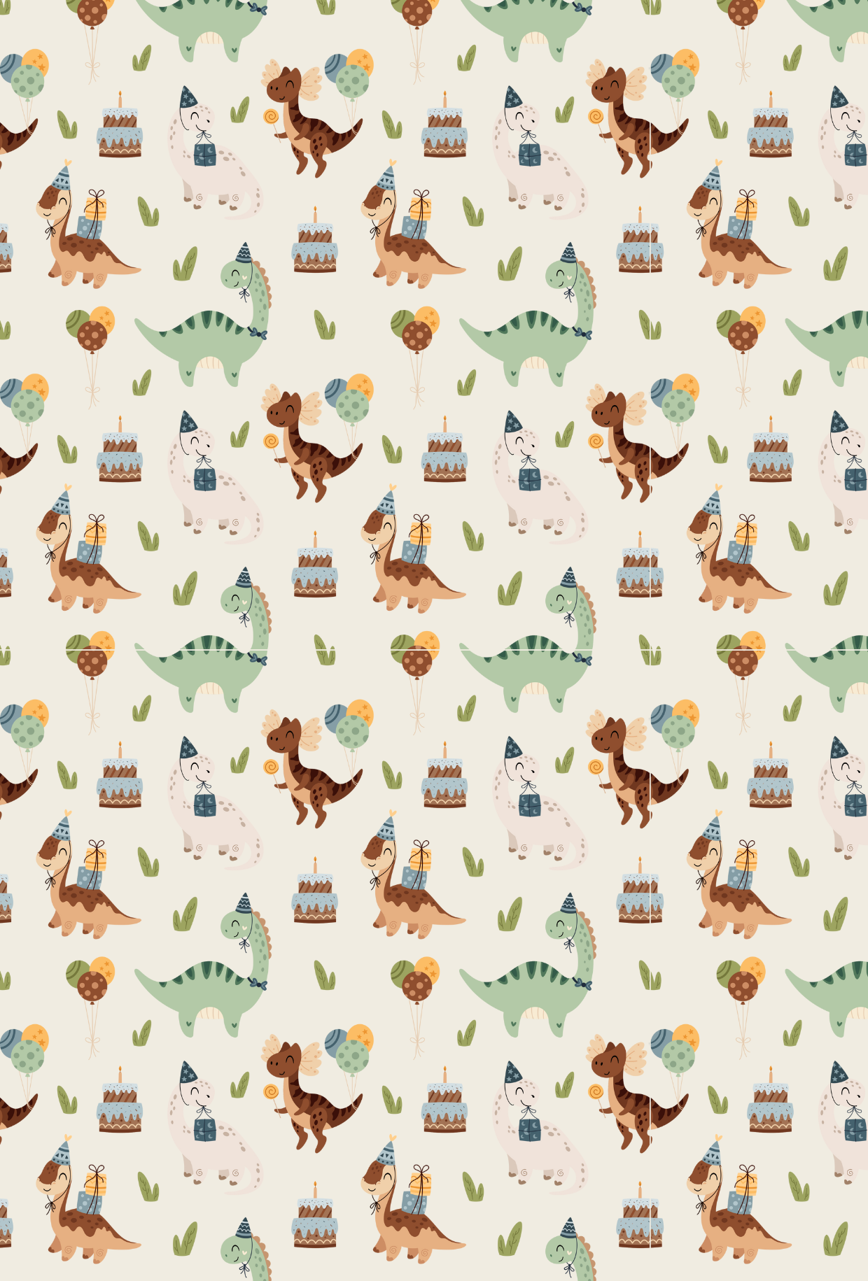 Birthday Dinos - TILLY'S TUBES
