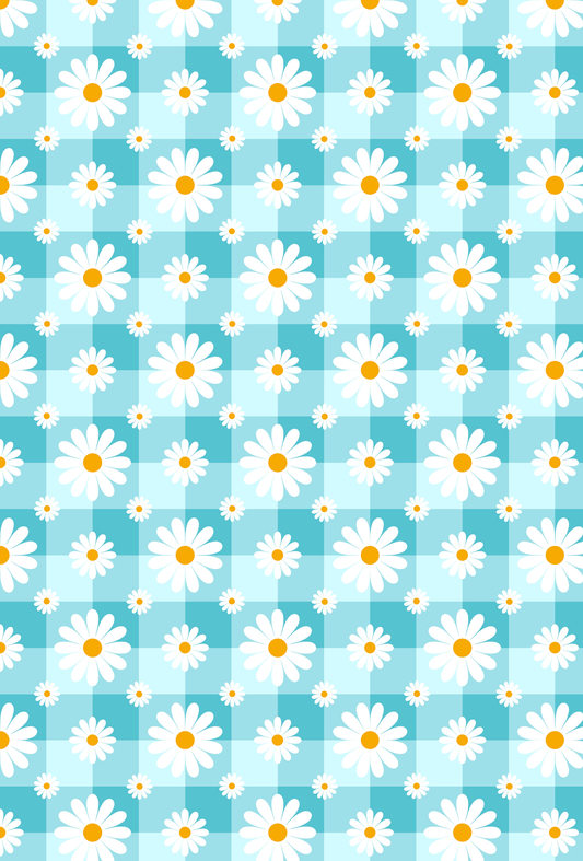 Blue Gingham and Daisies - TILLY'S TUBES