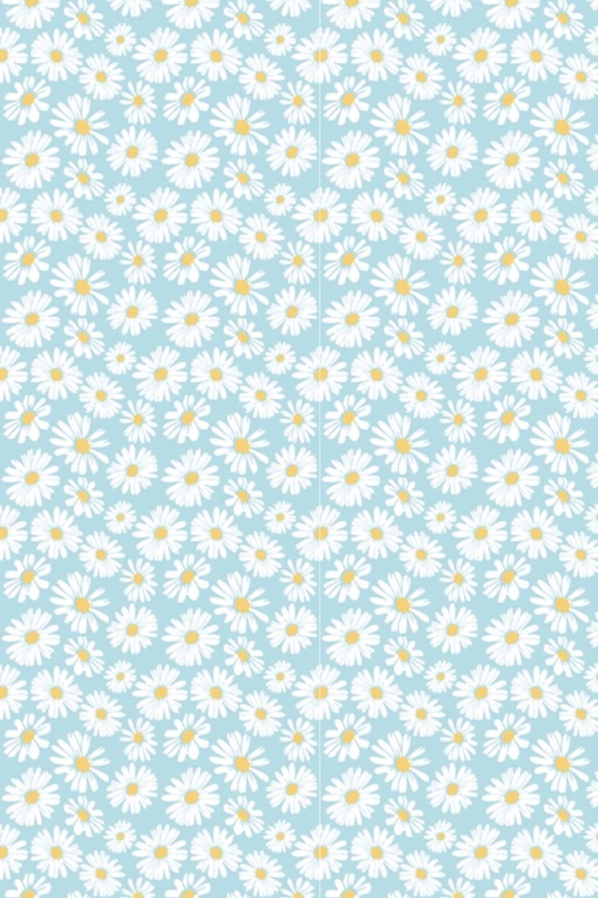 Blue and White Daisies Tape - TILLY'S TUBES