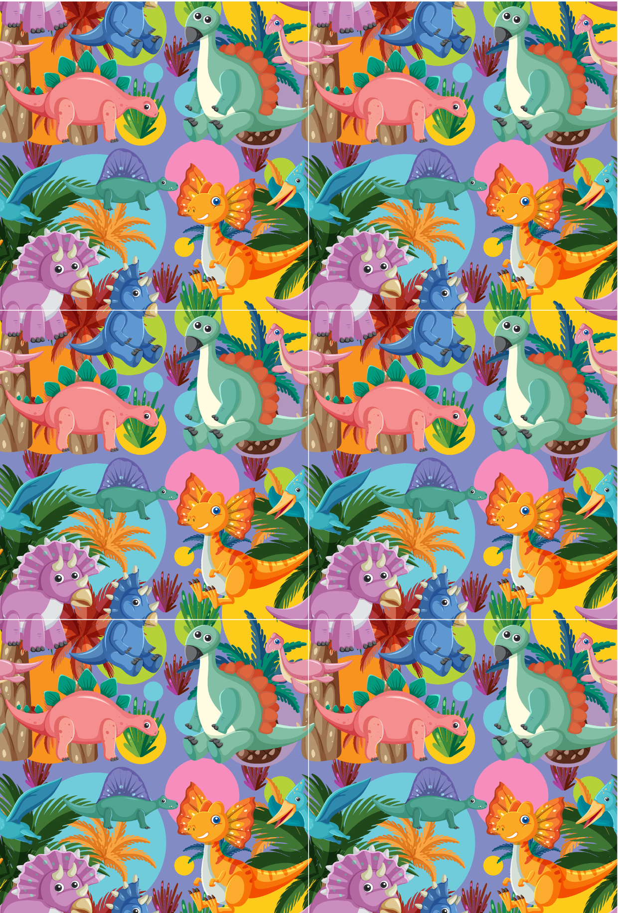 Bright Dinos - TILLY'S TUBES