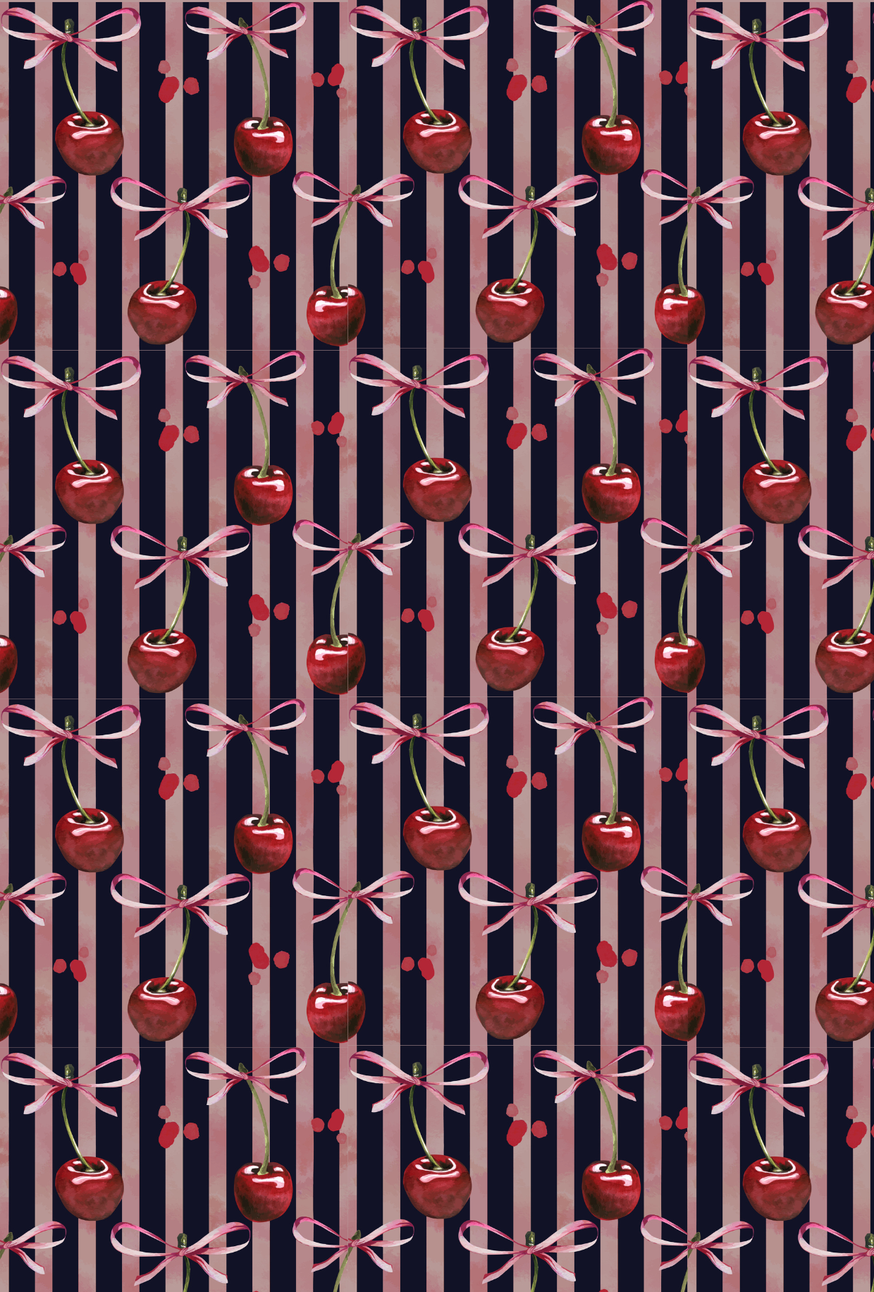 Cherries and Bows - TILLY'S TUBES