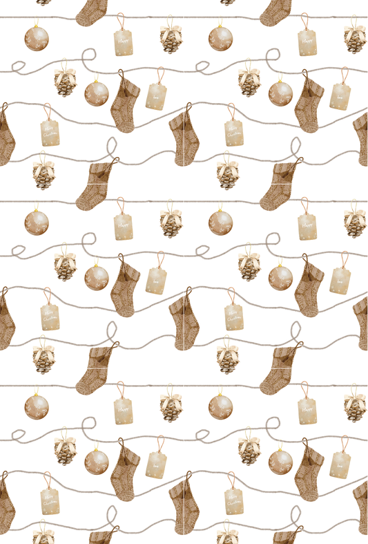 Christmas Brown String - TILLY'S TUBES