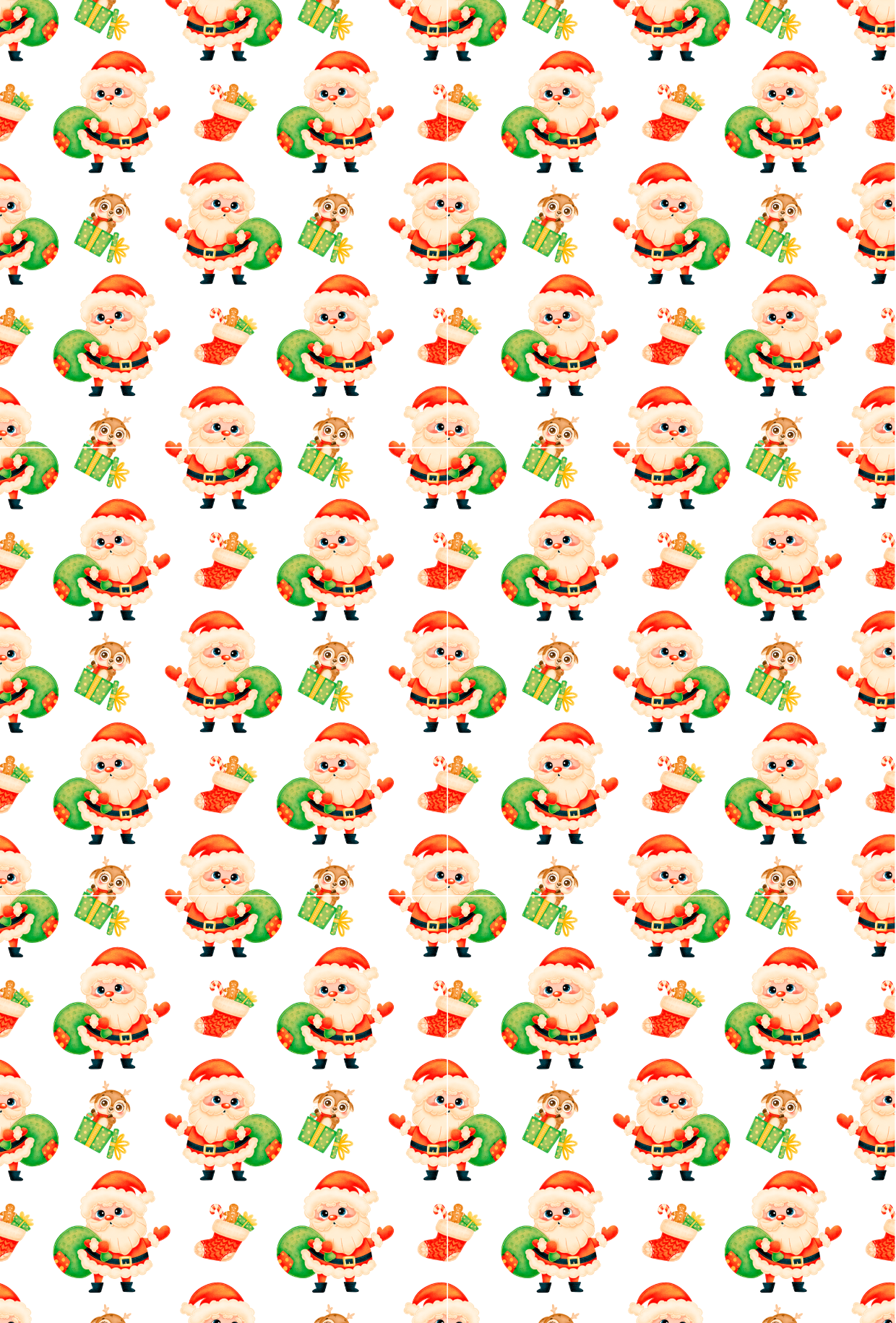 Christmas Cute Santas - TILLY'S TUBES