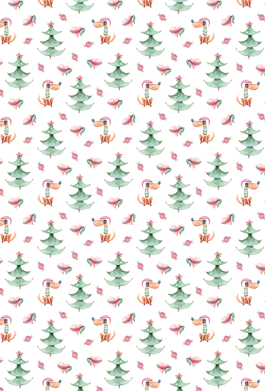 Christmas Dog Pattern - TILLY'S TUBES