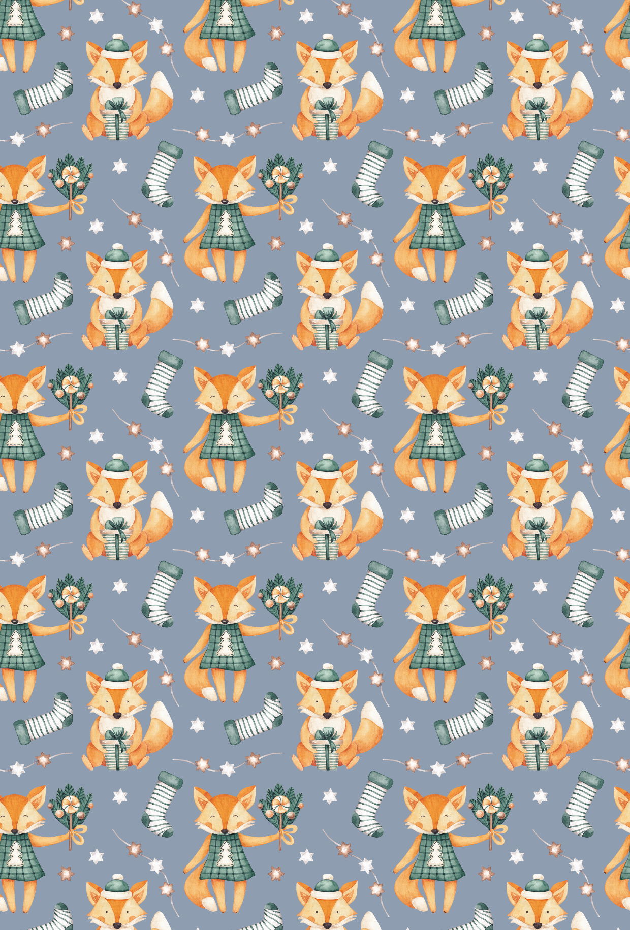 Christmas Fox - TILLY'S TUBES