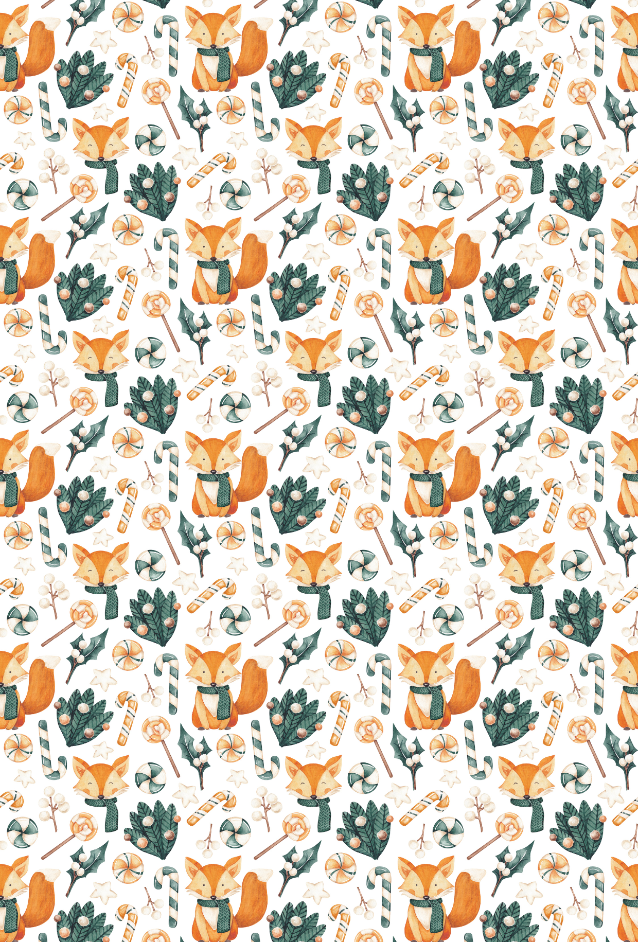 Christmas Fox 4 - TILLY'S TUBES