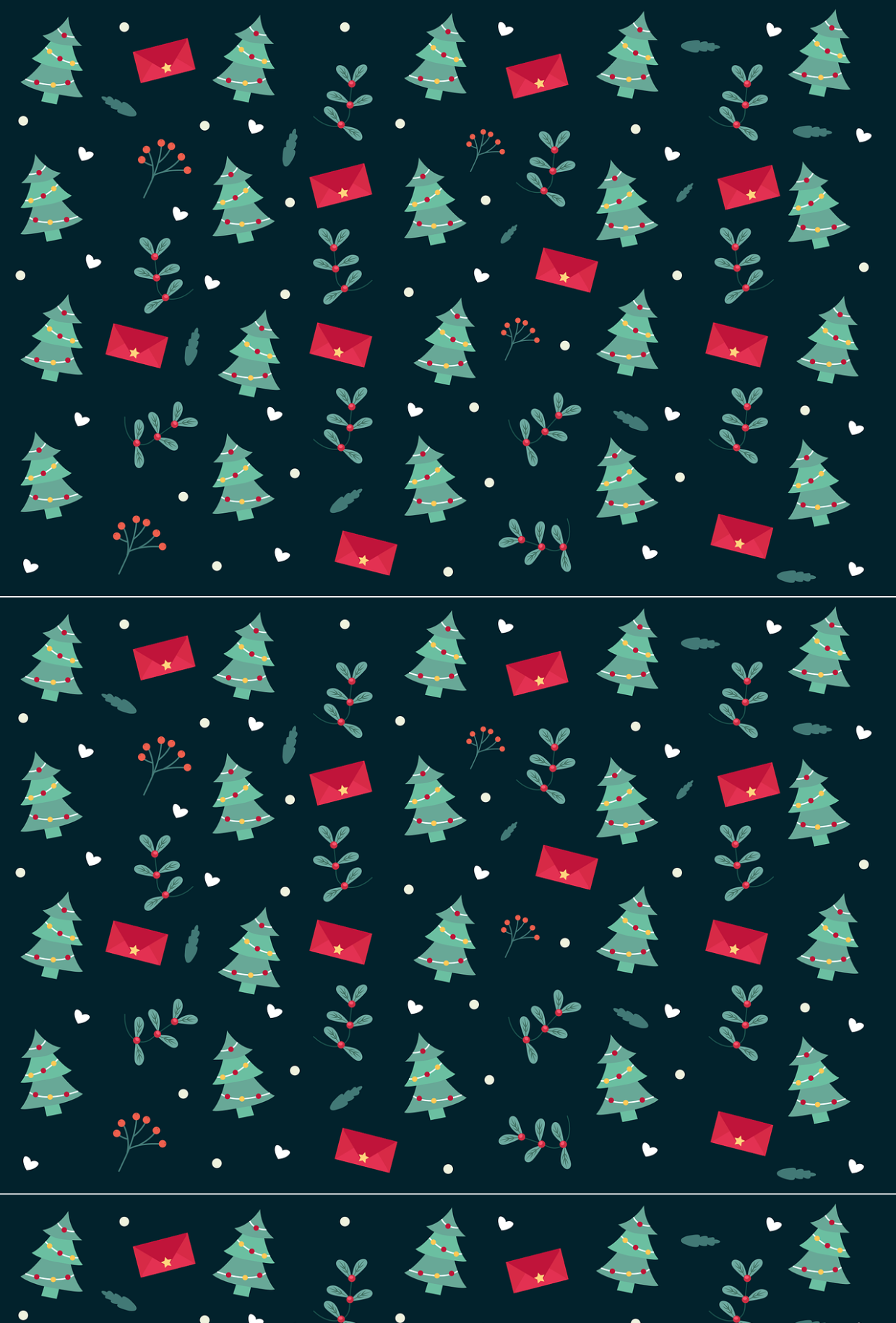 Christmas Pattern Tape 2 - TILLY'S TUBES
