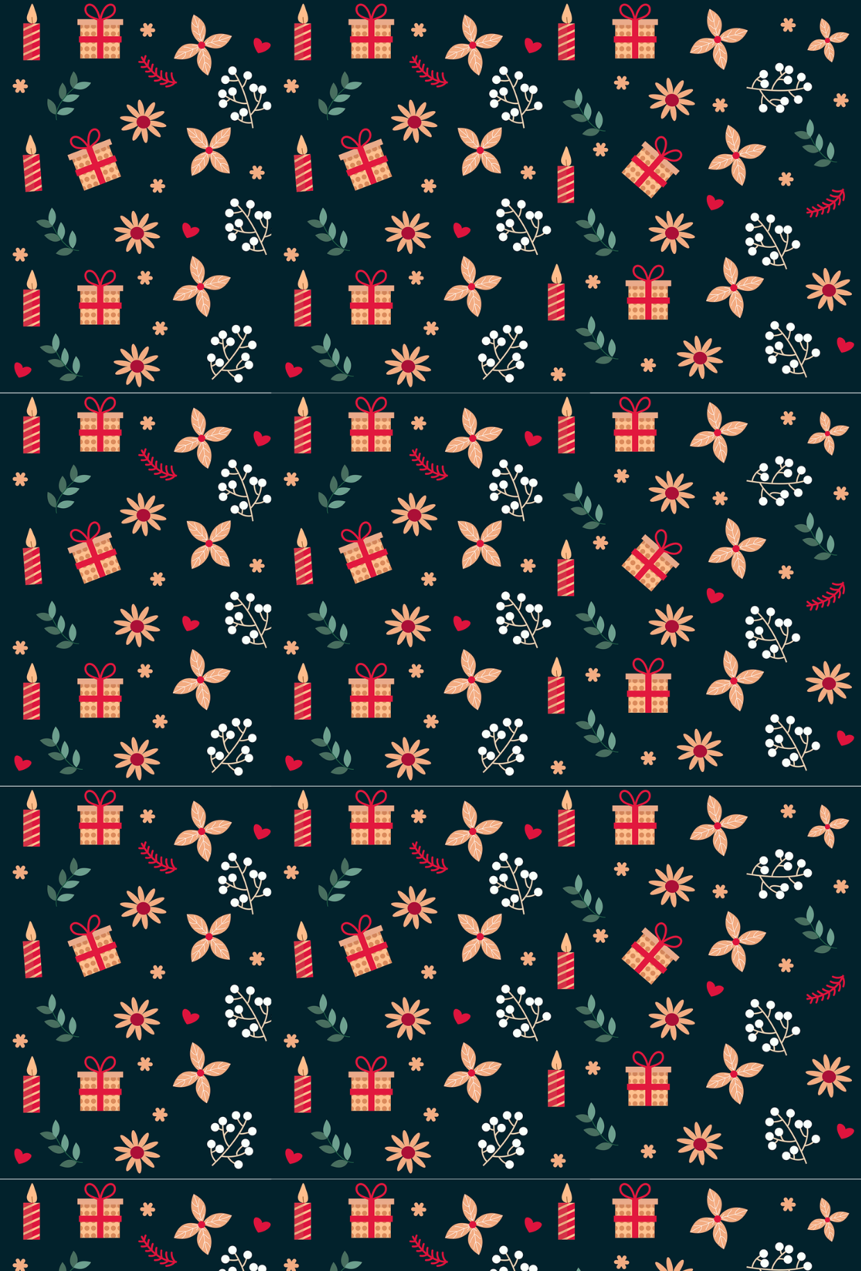 Christmas Pattern Tape 3 - TILLY'S TUBES