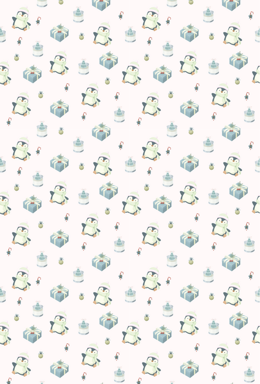 Christmas Penguins and Presents - TILLY'S TUBES