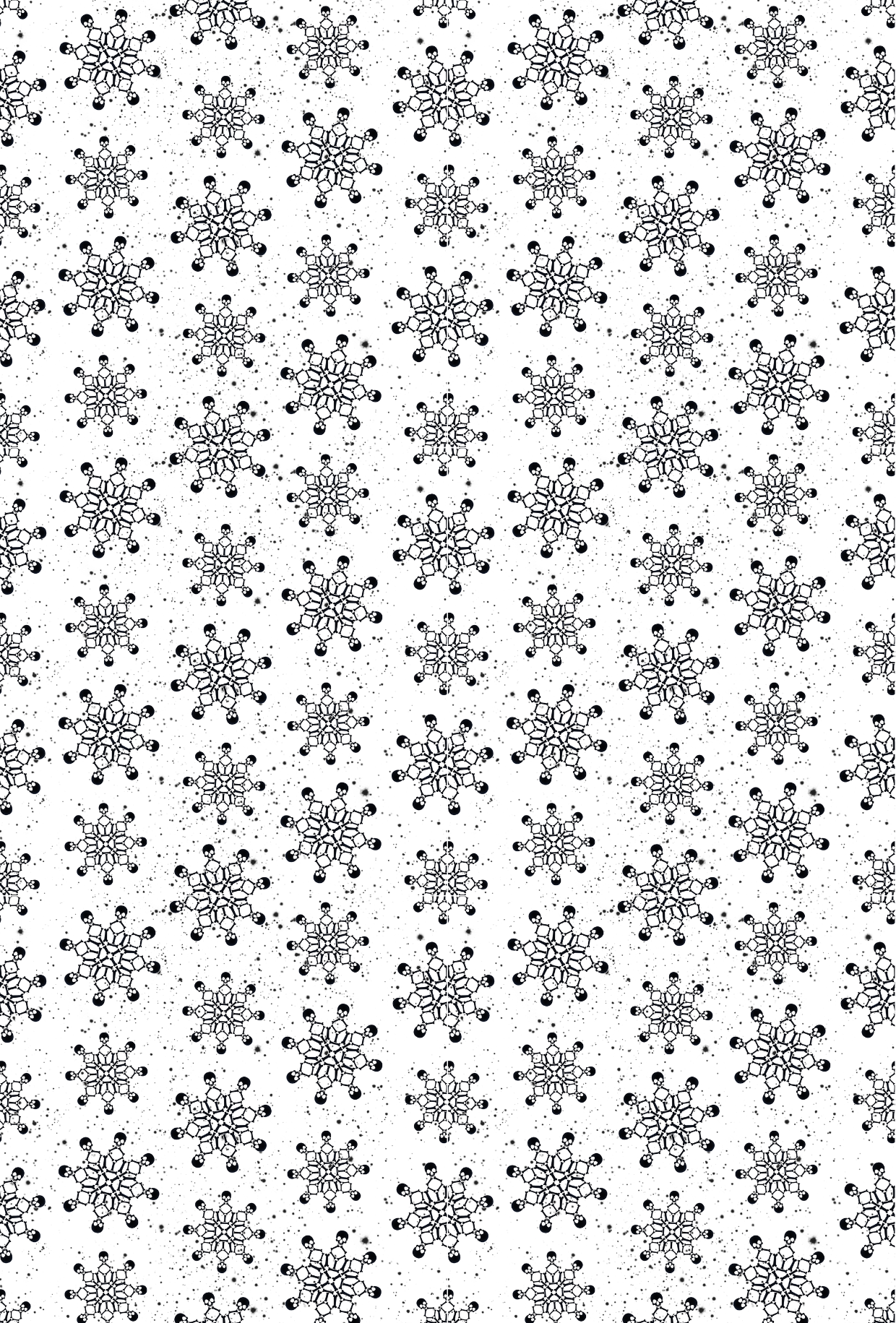 Christmas Skull Snowflakes - TILLY'S TUBES