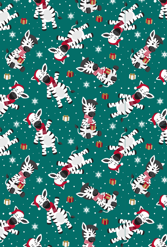 Christmas Zebras - TILLY'S TUBES