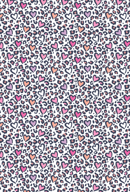 Coloured Hearts and Leopard Print - TILLY'S TUBES