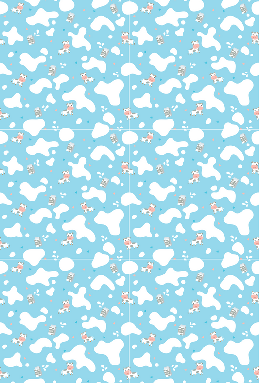 Cow Pattern and Milk Cartons - TILLY'S TUBES