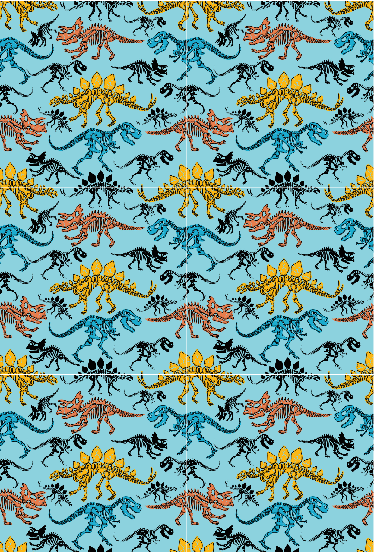Dino Skeletons 2 - TILLY'S TUBES