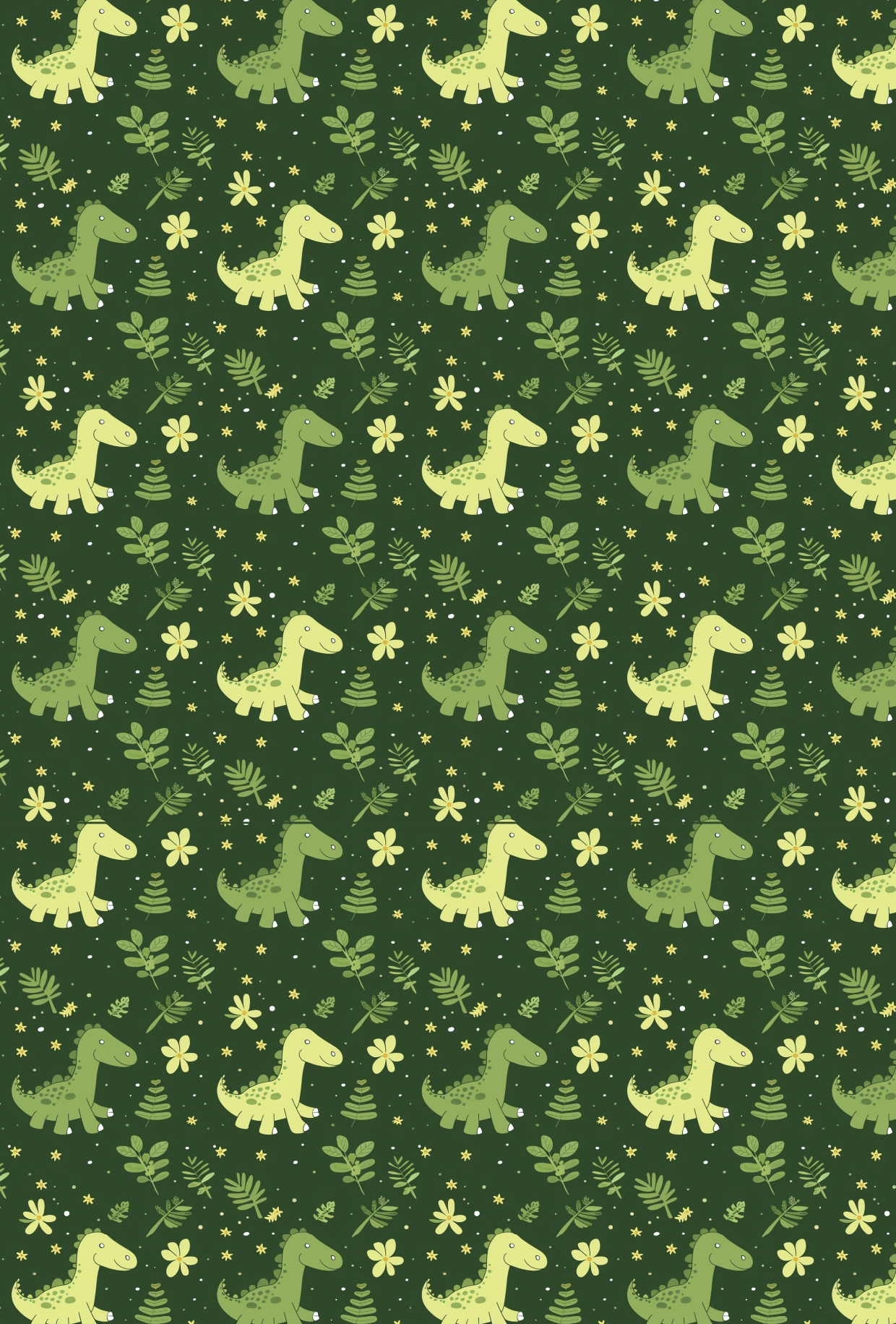 Green Cartoon Dinos - TILLY'S TUBES