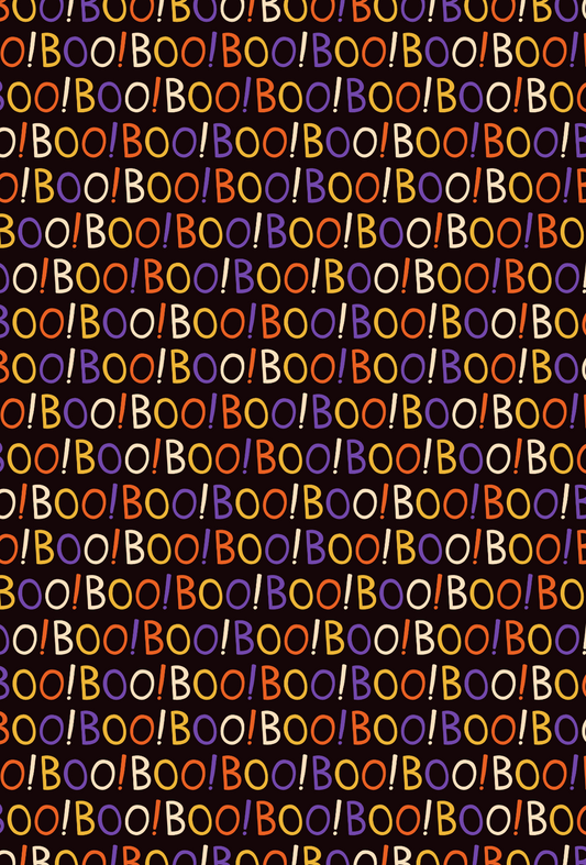 Halloween Boo Pattern Tape - TILLY'S TUBES