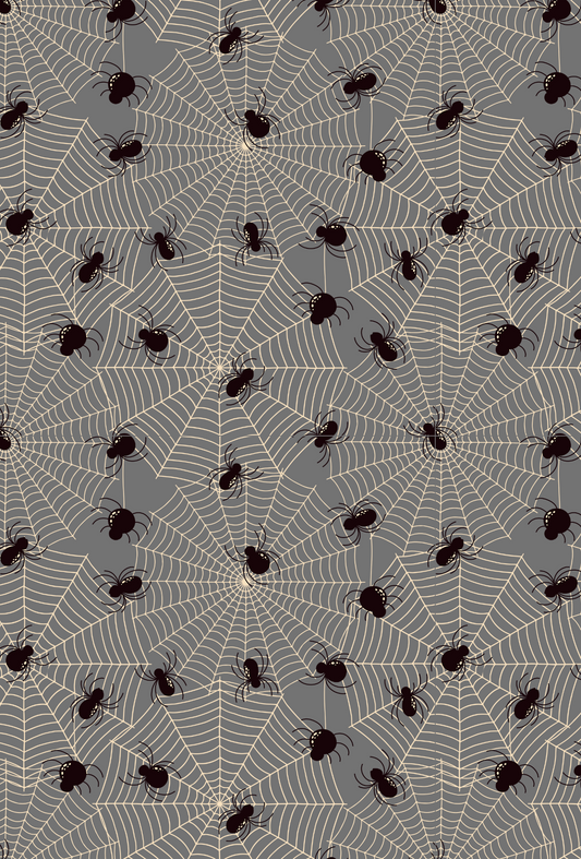 Halloween Cob Web with Spiders Tape -TILLY'S TUBES
