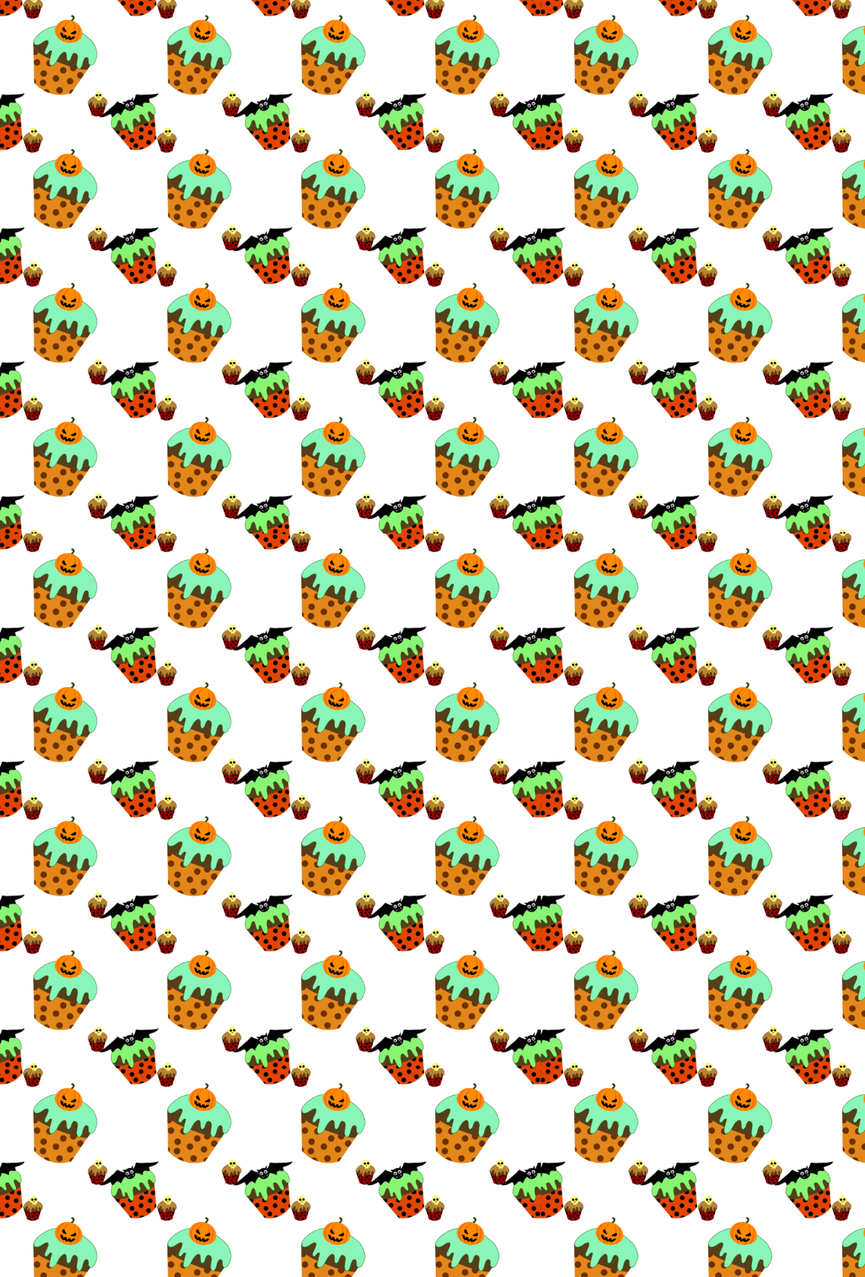 Halloween Cupcake Tape 1 - TILLY'S TUBES