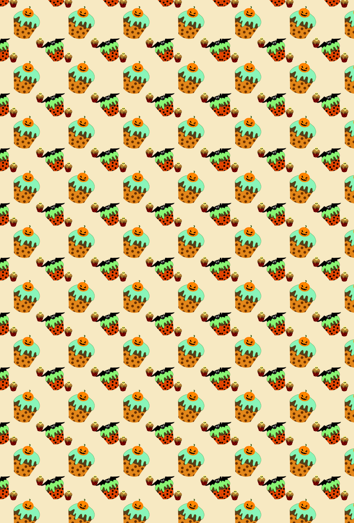 Halloween Cupcake Tape 4 - TILLY'S TUBES