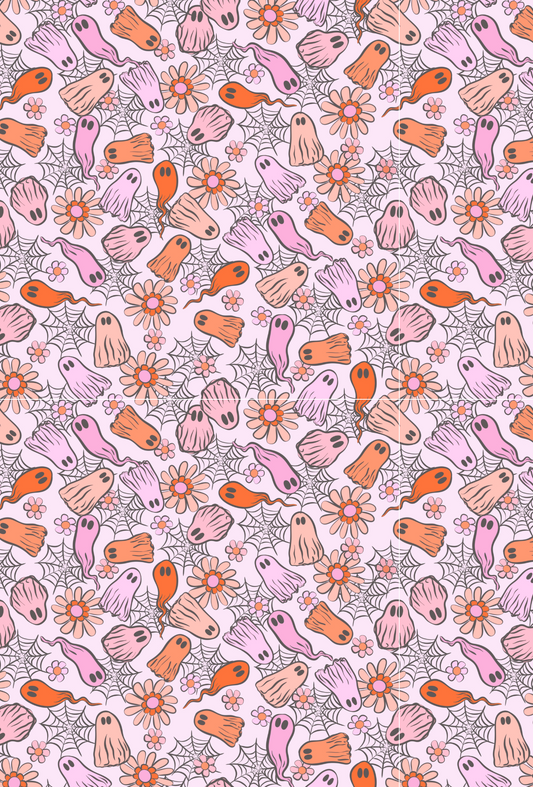 Halloween Ghosts Pastel Tape - TILLY'S TUBES
