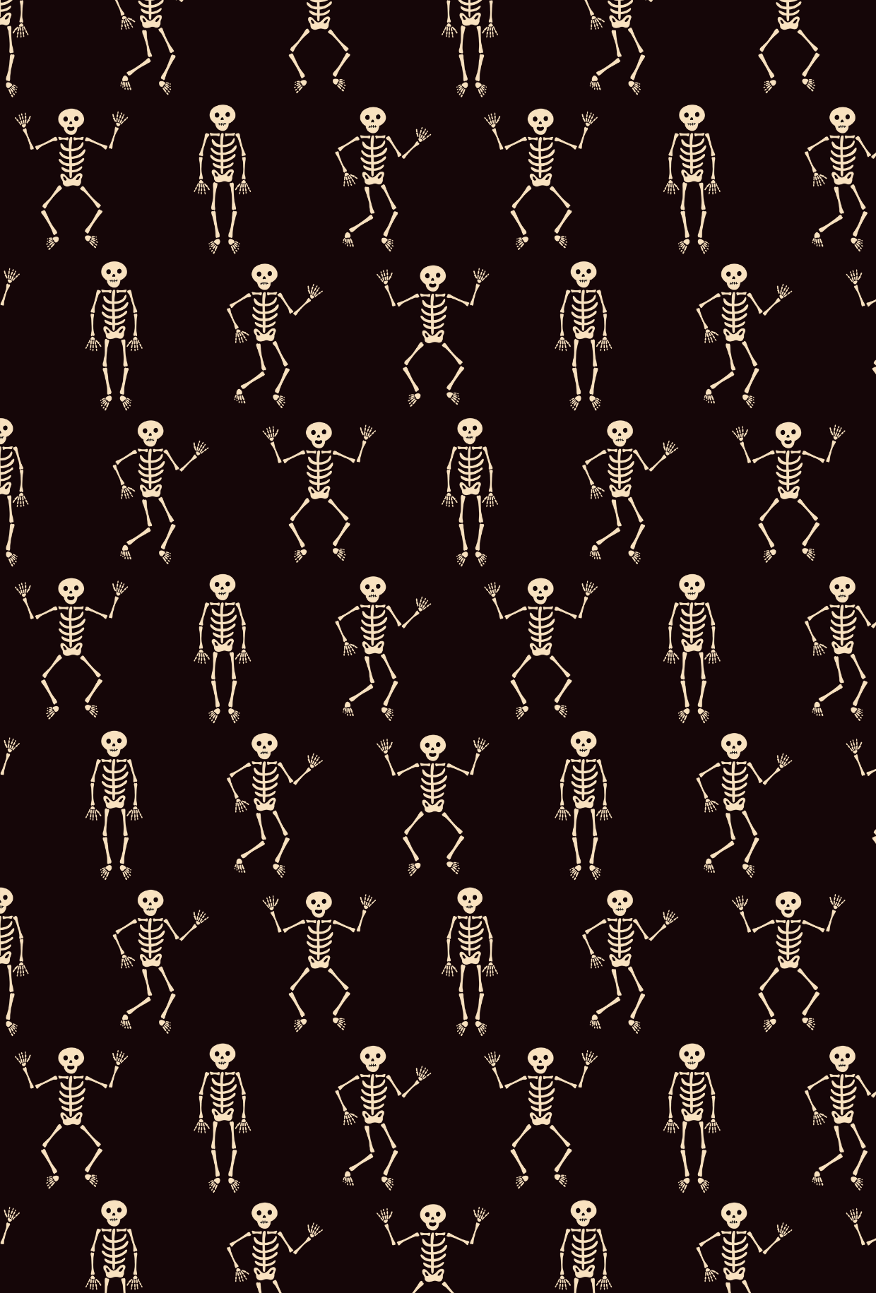 Halloween Skeleton Tape - TILLY'S TUBES