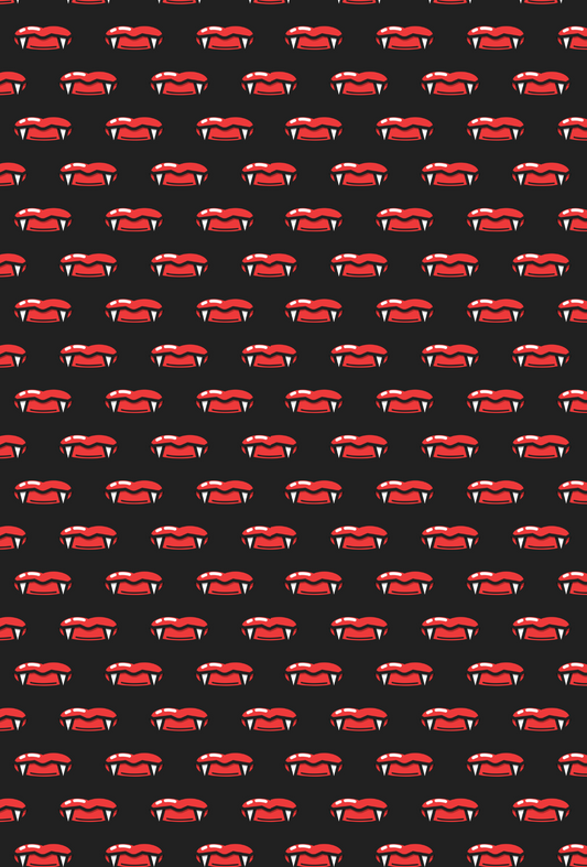 Halloween Vampire Teeth Tape - TILLY'S TUBES