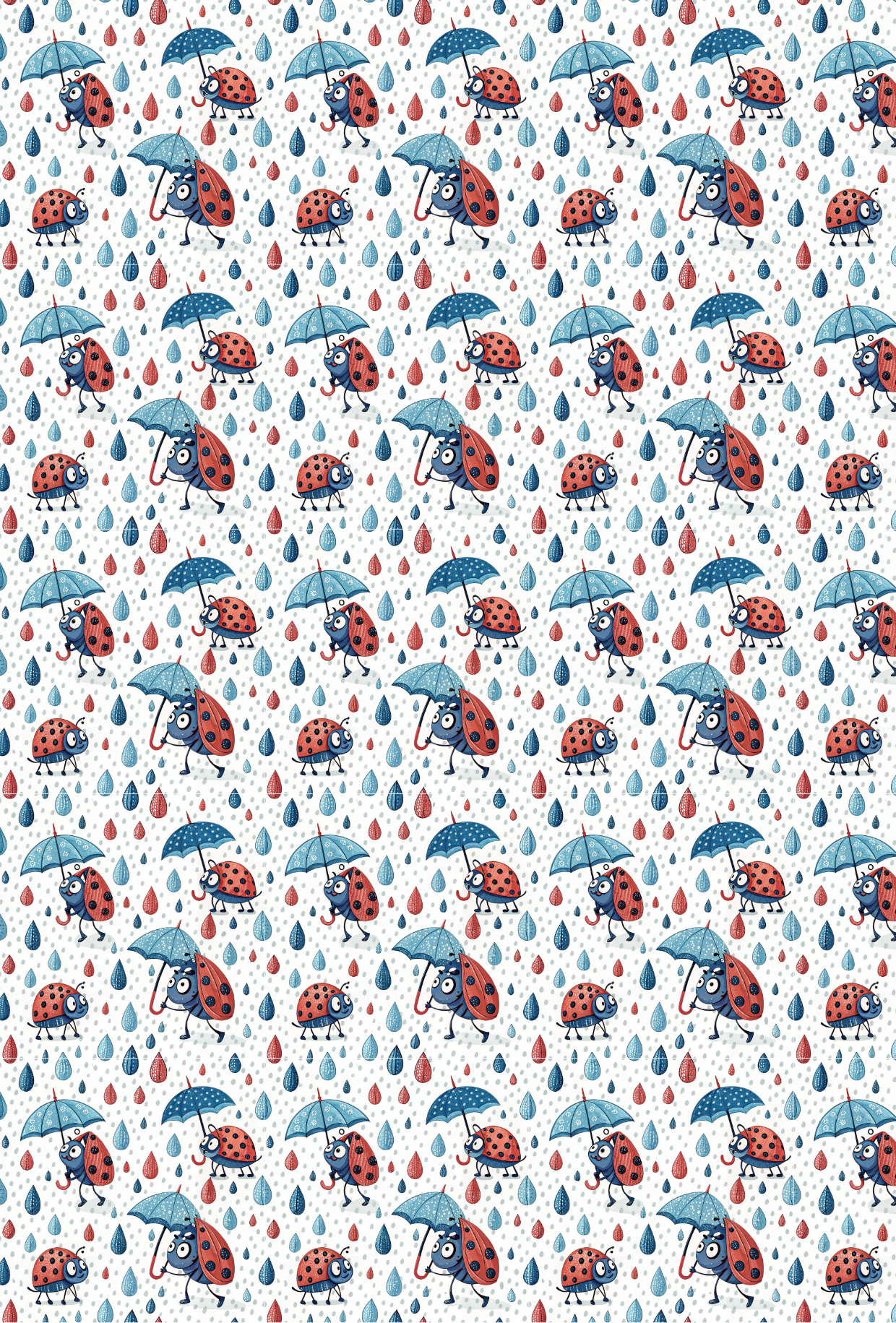 Ladybirds in the Rain - TILLY'S TUBES