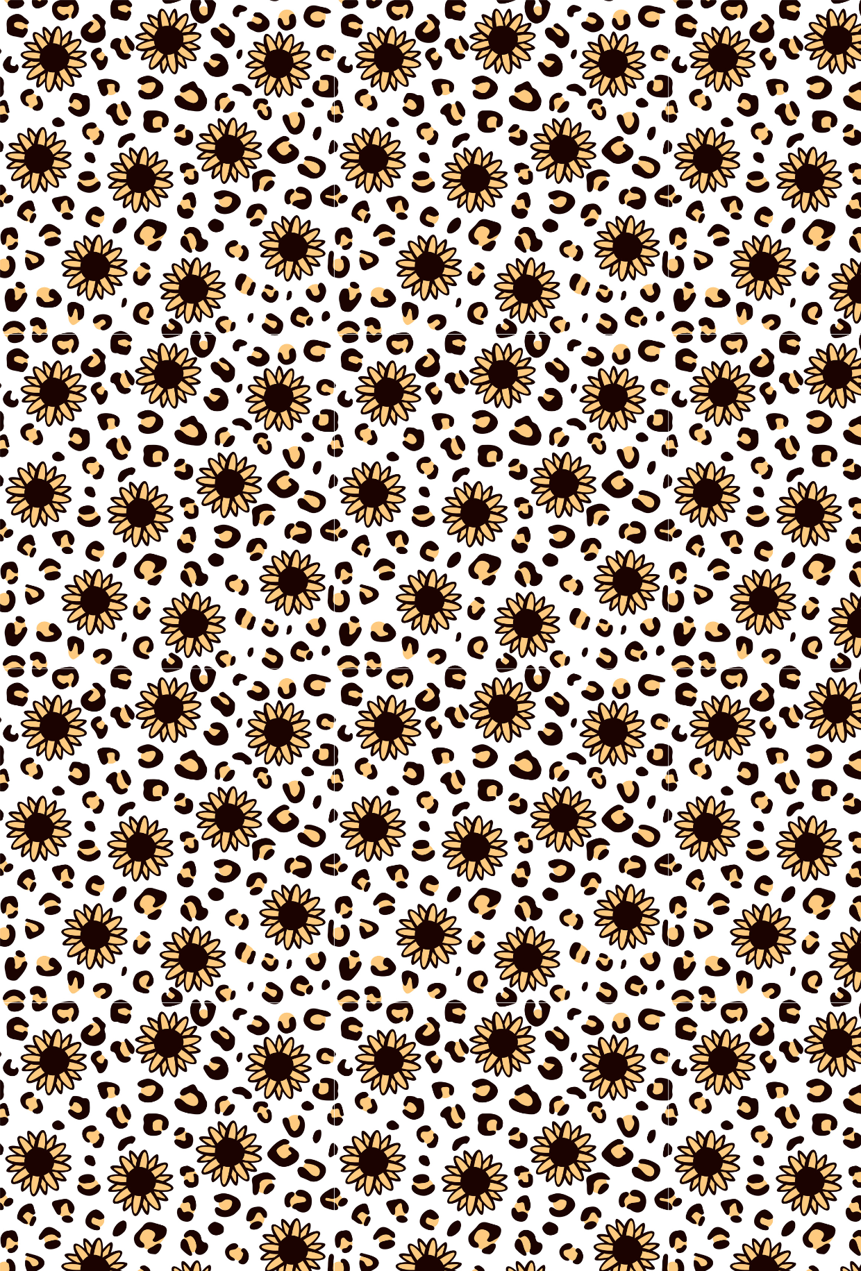 Leopard Print and Sunflowers - TILLY'S TUBES