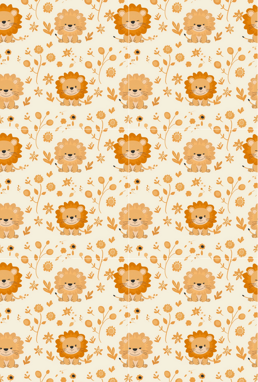 Lion Pattern Tape - TILLY'S TUBES