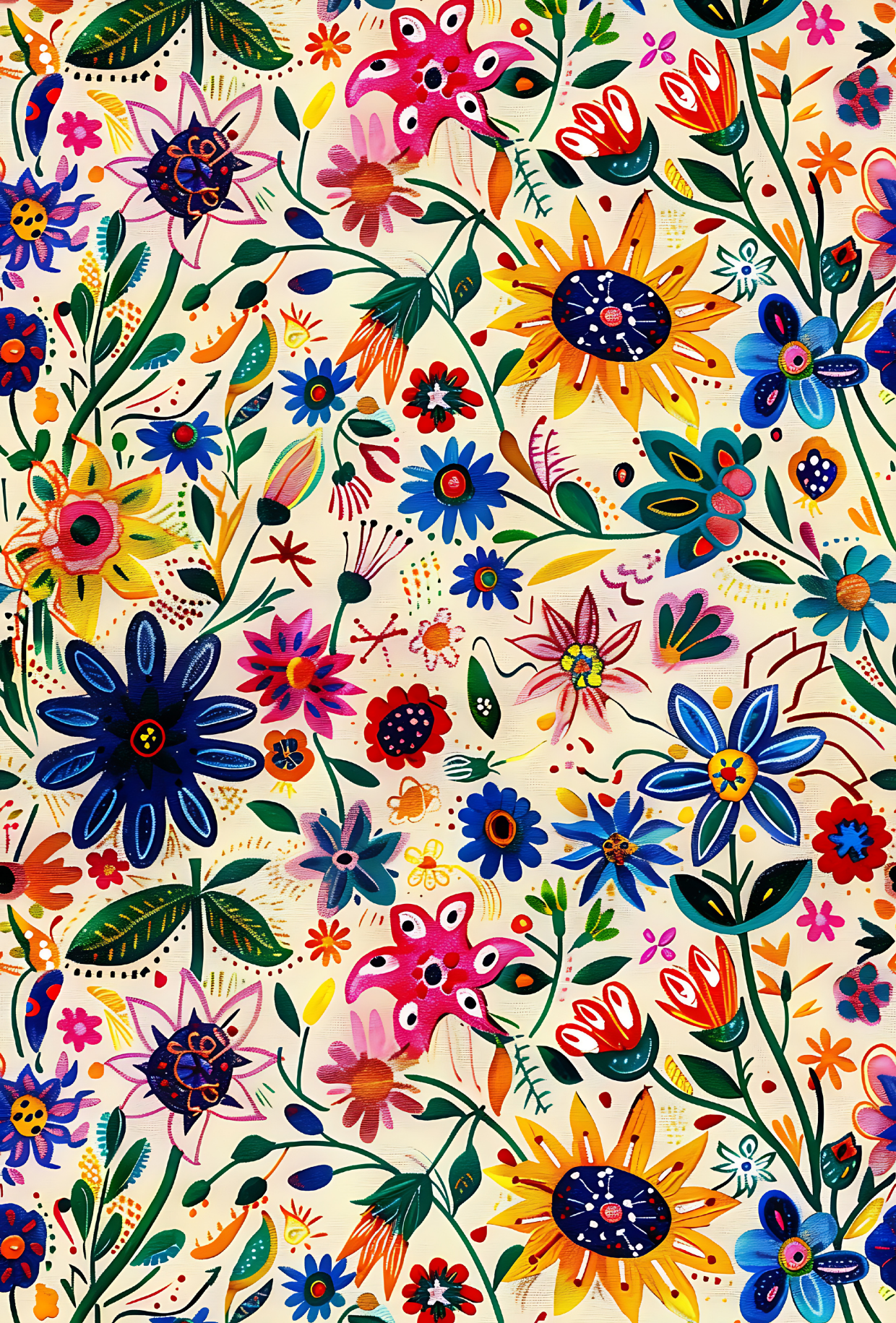 Mexican Floral Tape 10 - TILLY'S TUBES