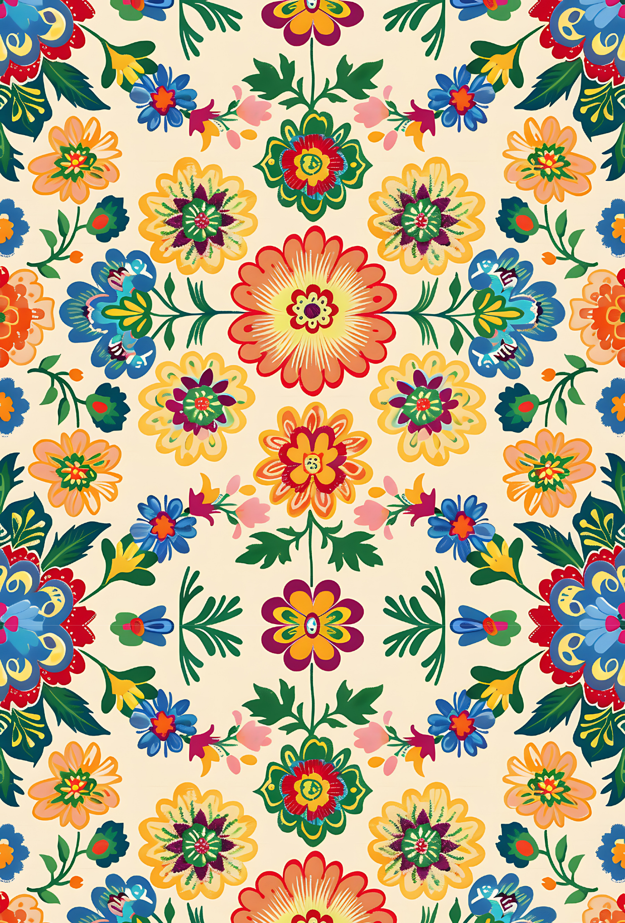 Mexican Floral Tape 12 - TILLY'S TUBES