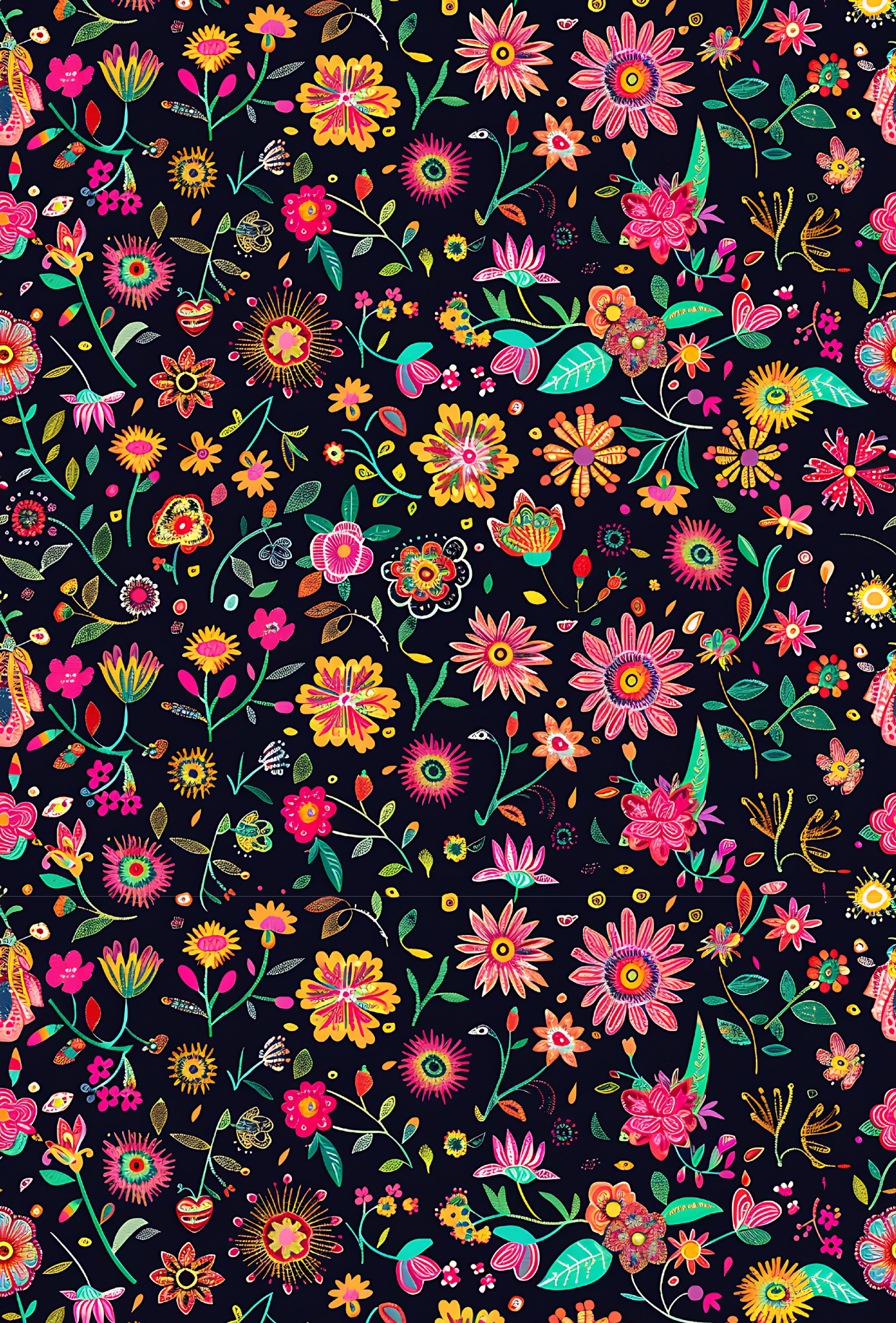 Mexican Floral Tape 13 - TILLY'S TUBES
