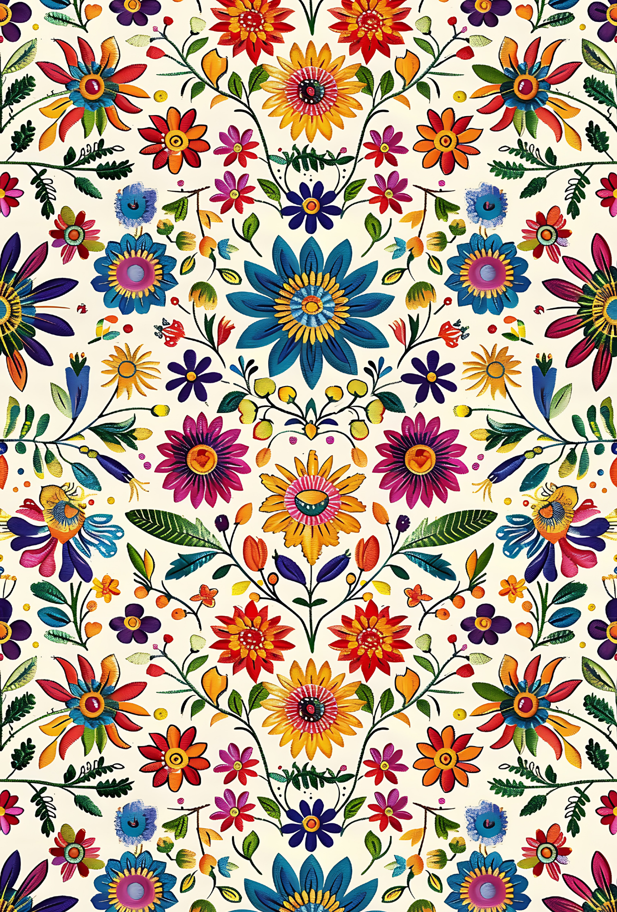 Mexican Floral Tape 14 - TILLY'S TUBES