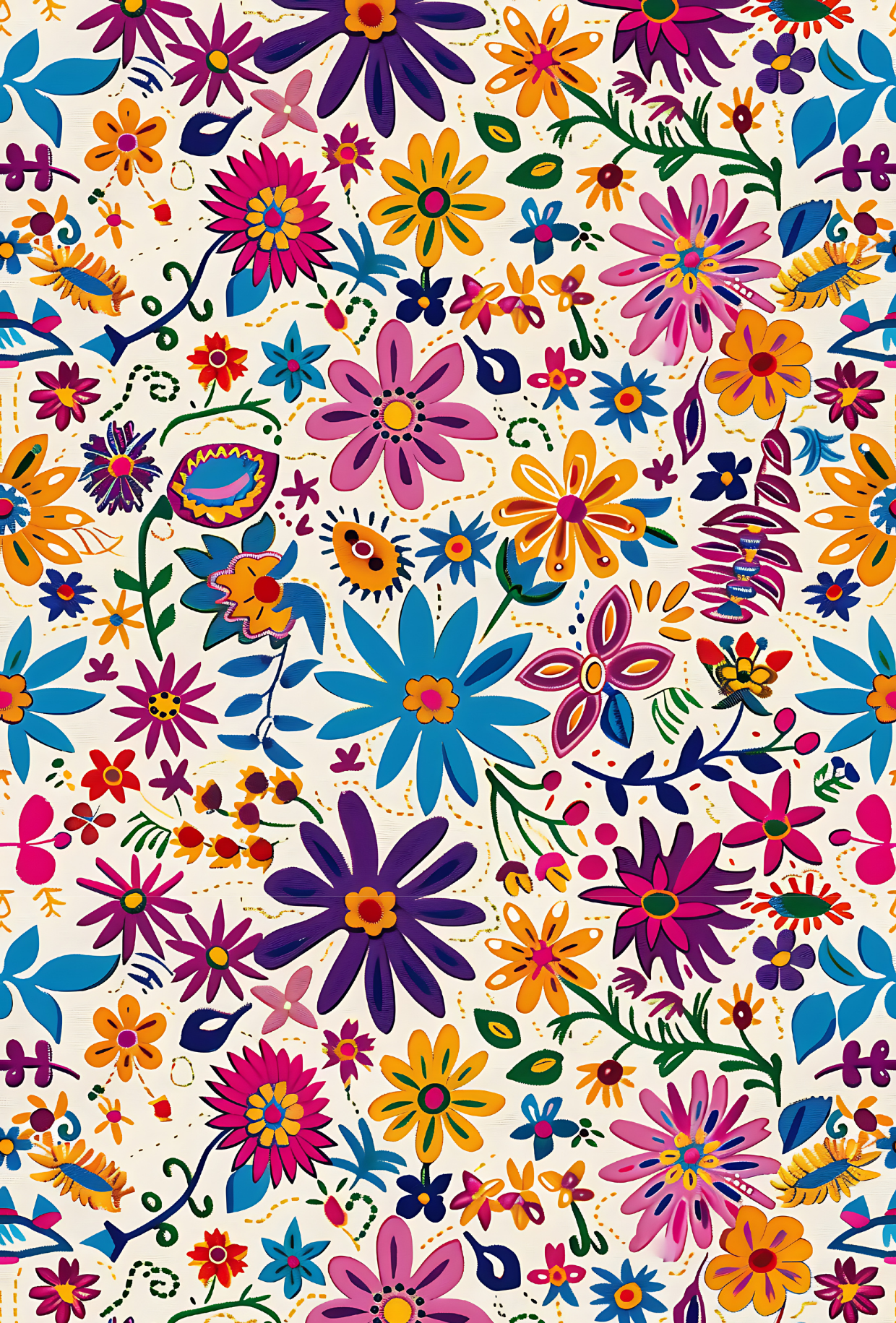 Mexican Floral Tape 15 - TILLY'S TUBES