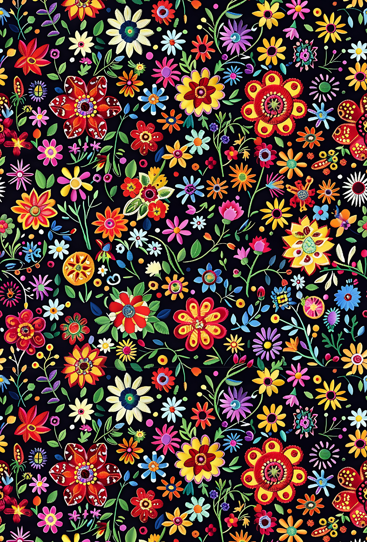  Mexican Floral Tape 16 - TILLY'S TUBES