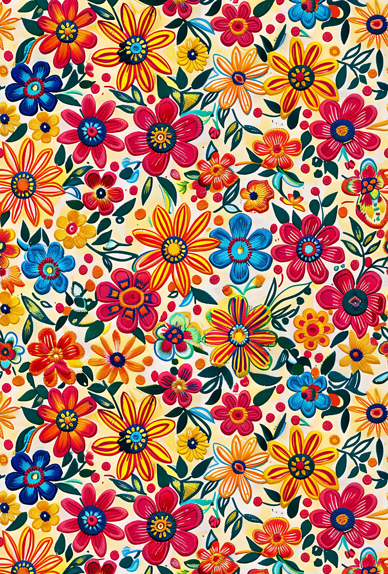 Mexican Floral Tape 17 - TILLY'S TUBES