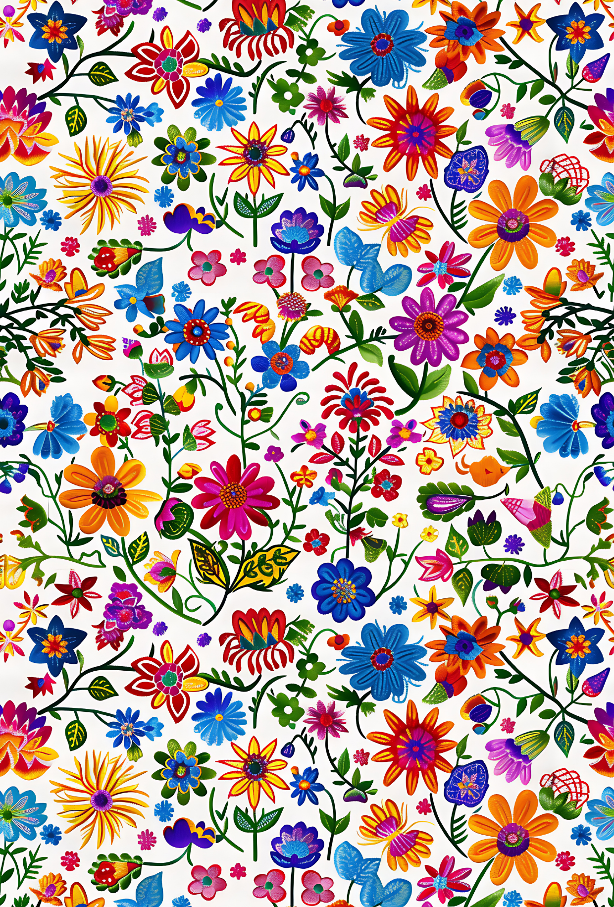 Mexican Floral Tape 18 - TILLY'S TUBES