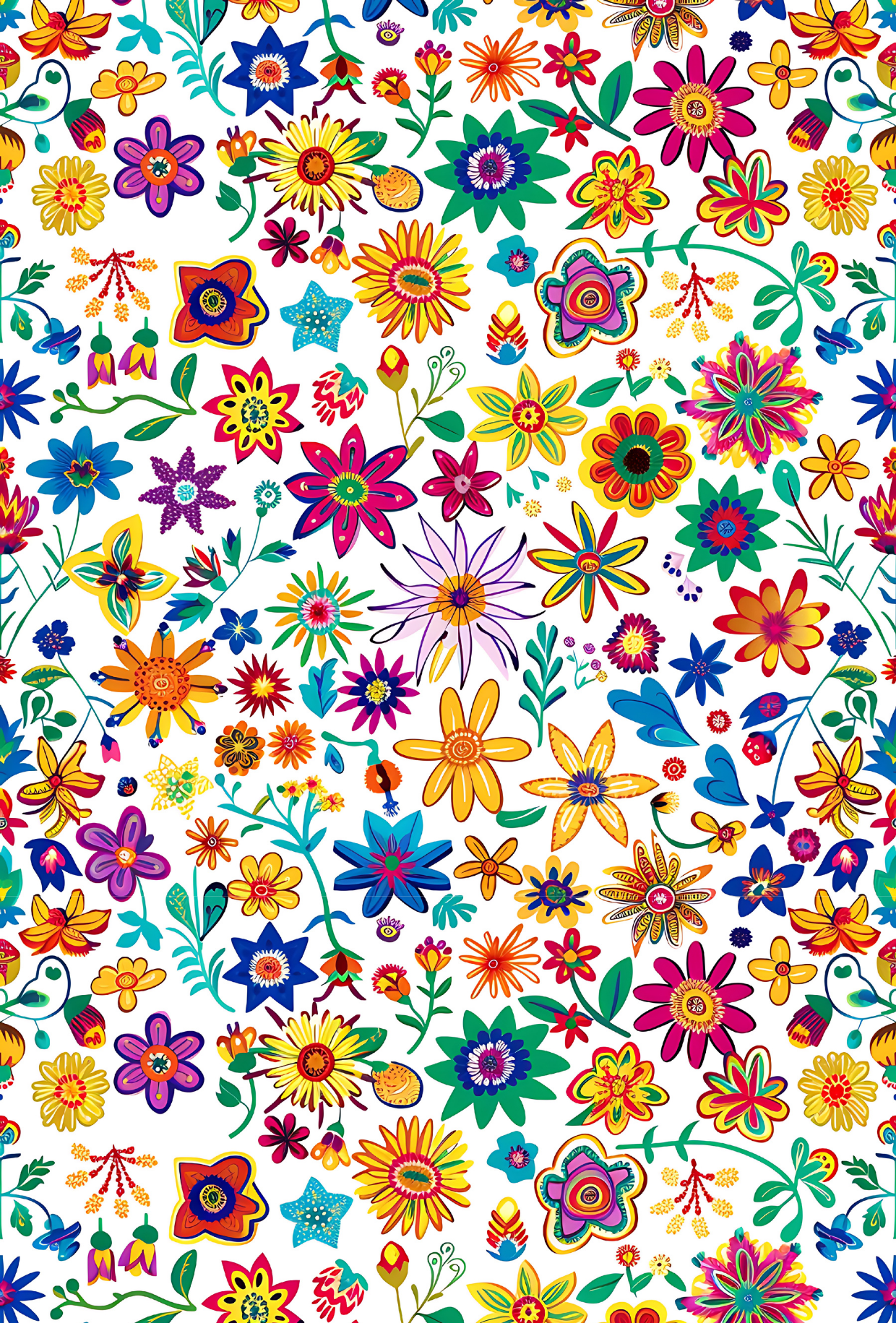 Mexican Floral Tape 4 - TILLY'S TUBES