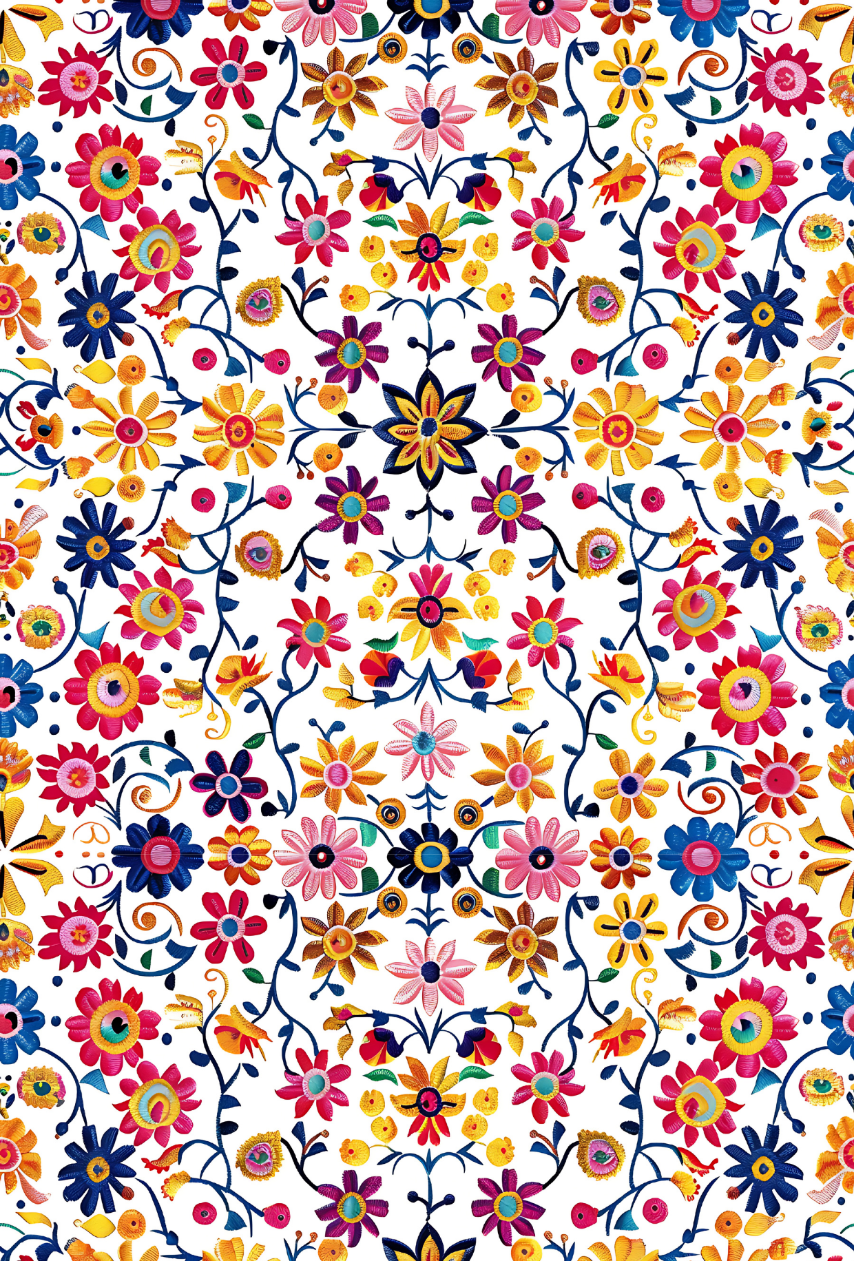 Mexican Floral Tape 9 - TILLY'S TUBES