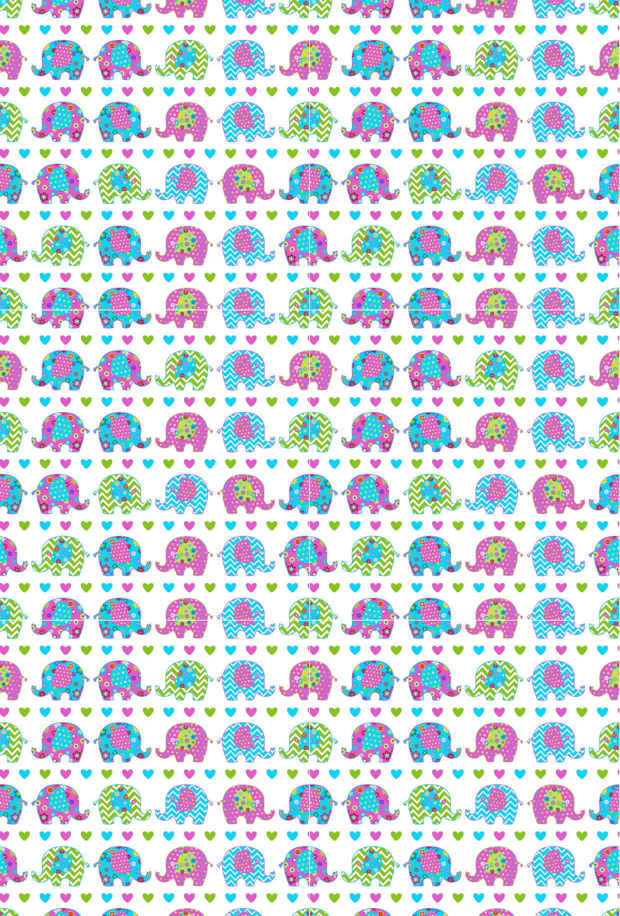 Multicoloured Elephants - TILLY'S TUBES