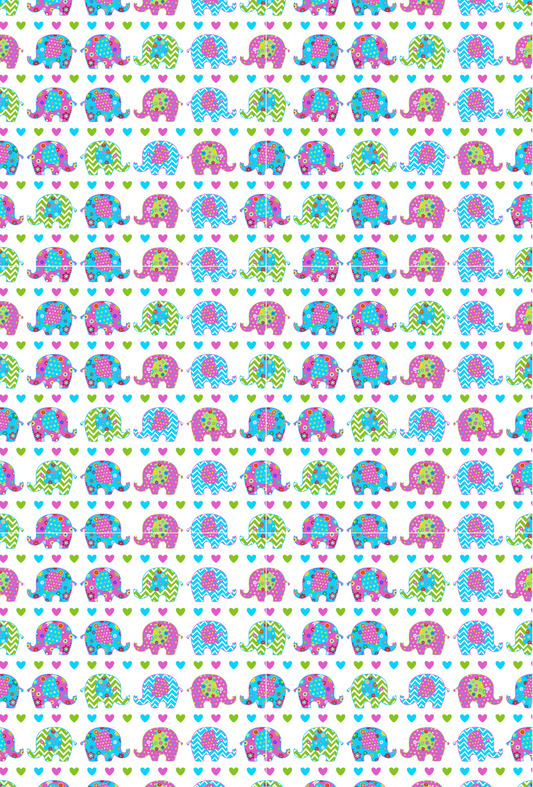 Multicoloured Elephants - TILLY'S TUBES