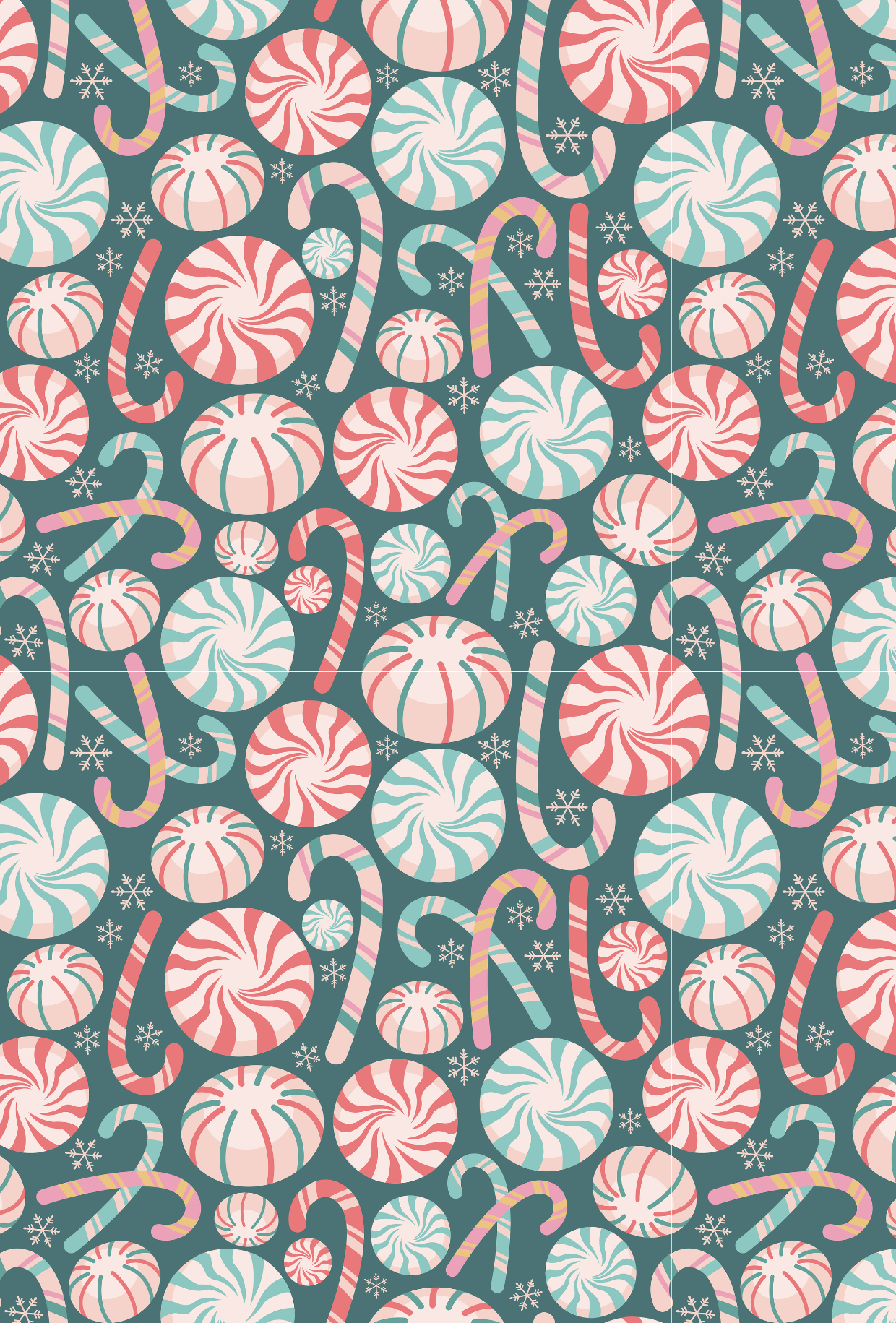 Pastel Candy Cane Tape - TILLY'S TUBES