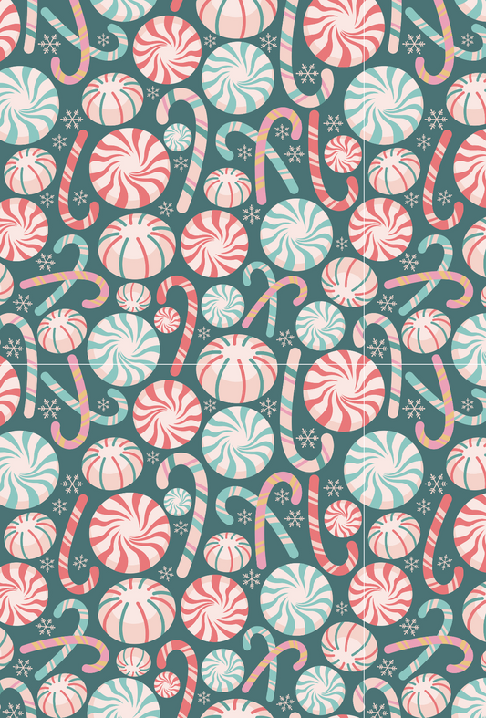 Pastel Candy Cane Tape - TILLY'S TUBES